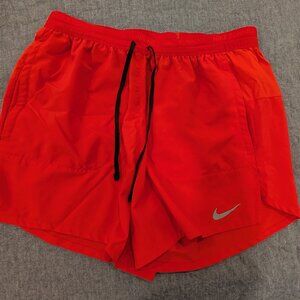 Nike Stride Drifit 5" Running Shorts Blue Med Tall, M LINER REMOVED